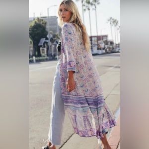 RESERVED DO NOT BUY Spell Poinciana Duster Lilac S/M